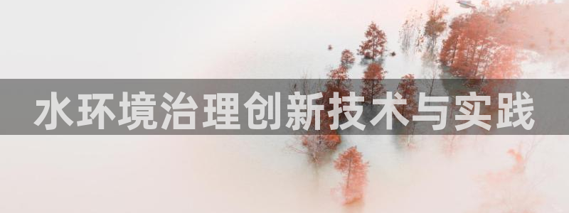 凯发官网首页|水环境治理创新技术与实践